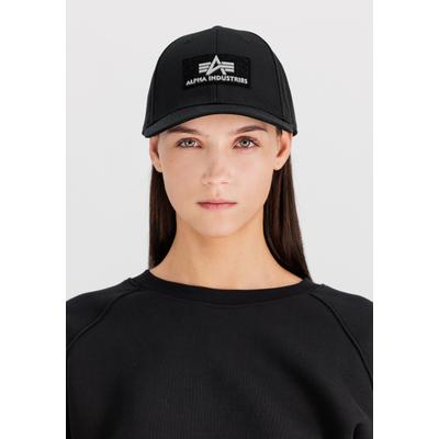 Trucker Cap ALPHA INDUSTRIES "VLC II Cap", Herren, Gr. onesize, schwarz, Baumwolle, Caps