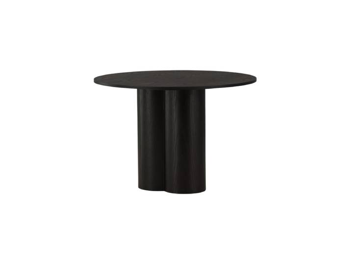 Runder Design Essitsch „Olivia“ Ø 110 cm Schwarz VE DESIGN