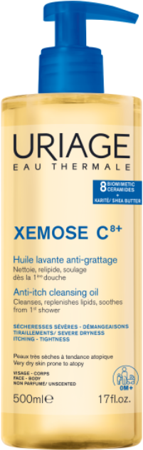 Uriage Xémose C8+ Óleo Lavante Antiprurido 500ml