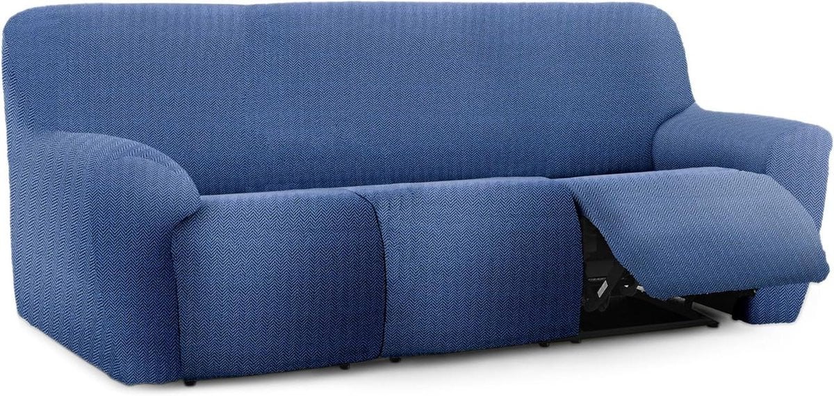 Bankhoes Jaz Relax - Veelkleurige beschermhoes voor 3-zitsbank
