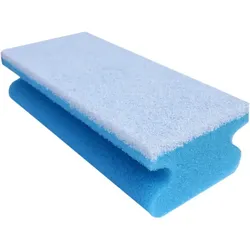 Vliesschwamm Sito Topfreiniger blau-weiß 15x7x4,5 cm, Reinigungsschwamm, vielseitig einsetzbar