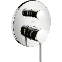 hansgrohe AXOR Starck Einhebel-Wannenmischer Unterputzmodell mit Pingriff, 10416000, Farbe: Chrom