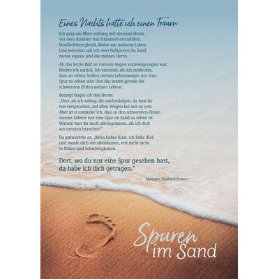 Spuren im Sand