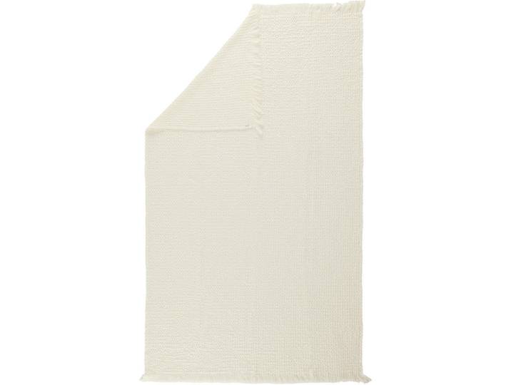 Ambiente Wohndecke, Weiss, Textil, 130x180 cm, Fransen, Heimtextilien, Wohntextilien, Decken, Kuscheldecke