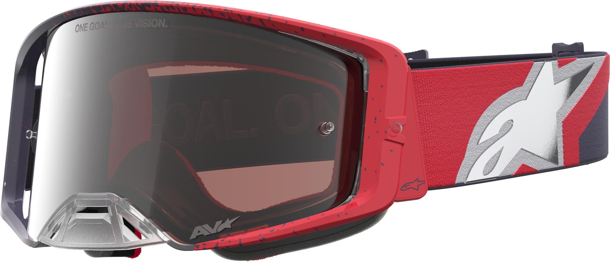 Alpinestars Supertech Hiten Mirror Motocross Brille 5100527-1434-OS