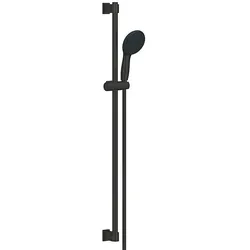 Grohe Vitalio Start 110 Brausestangenset 269542431 2 Strahlarten (RAIN, JET) mattschwarz