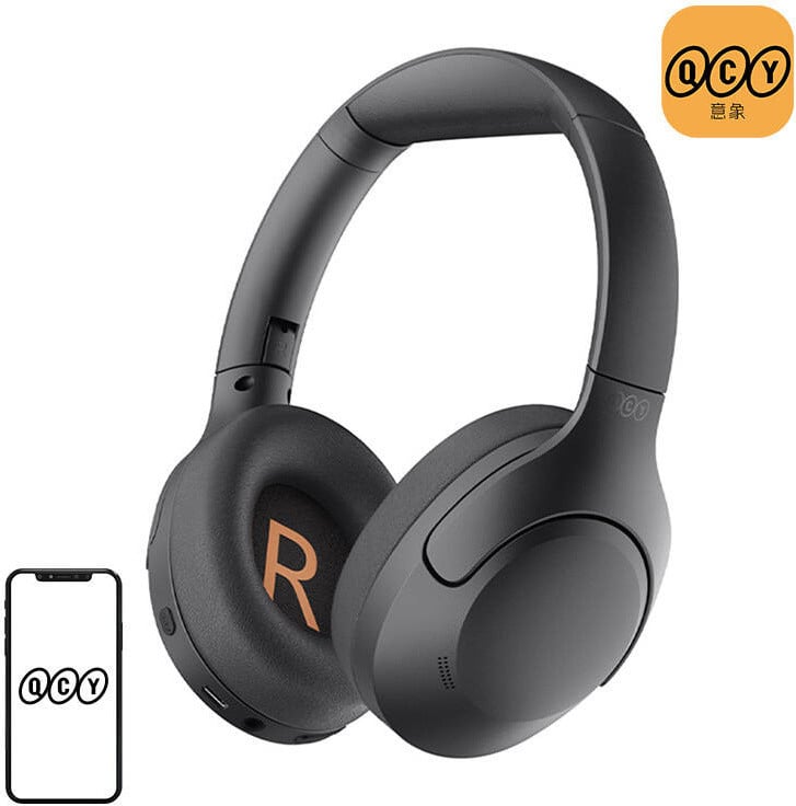 QCY H3 Lite Hoofdtelefoon - Zwart