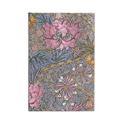 Hardcover Notizbuch Morris Heckenkirsche in Pink, Mini, Liniert, Gebundene Ausgabe von Paperblanks, Paperblanks, 978-1-4397-9389-3