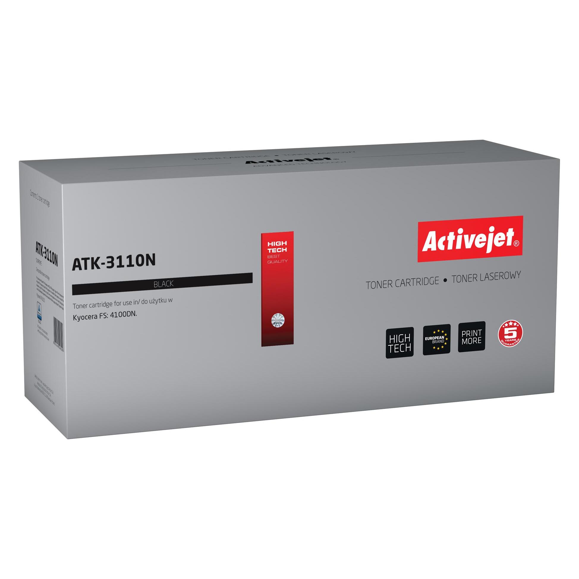 Activejet ATK-3110N - 15500 Seiten - Schwarz - 1 Stück(e) (BK) (ATK-3110N)