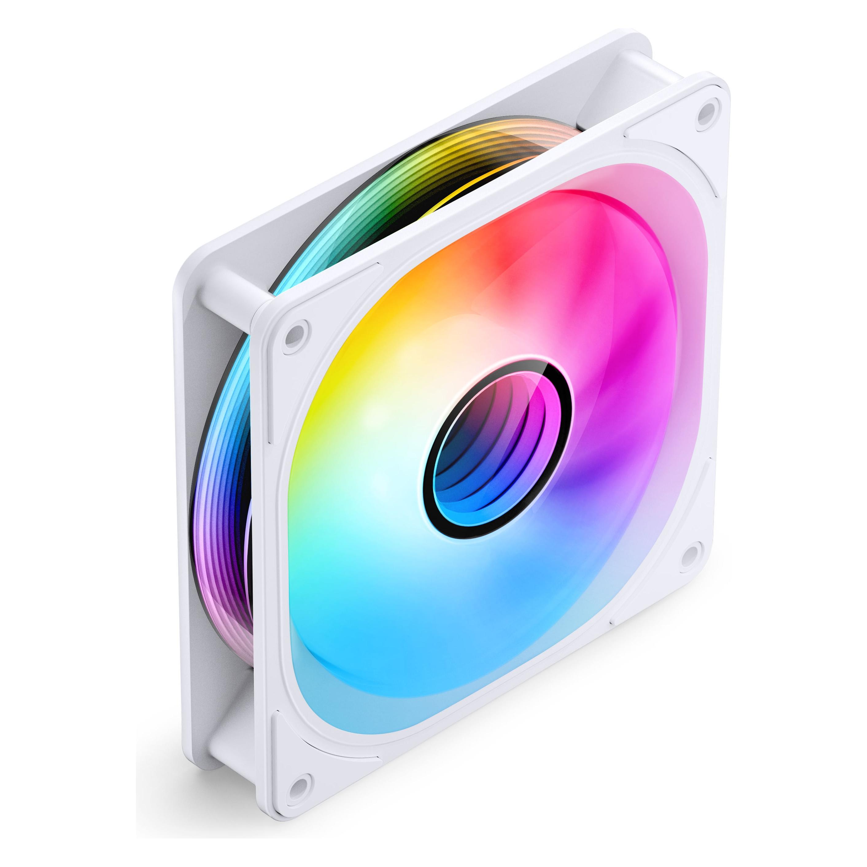 Jonsbo FR-606 White ARGB 5V 3PIN, 120mm Fan (120 mm) (FR-606W)