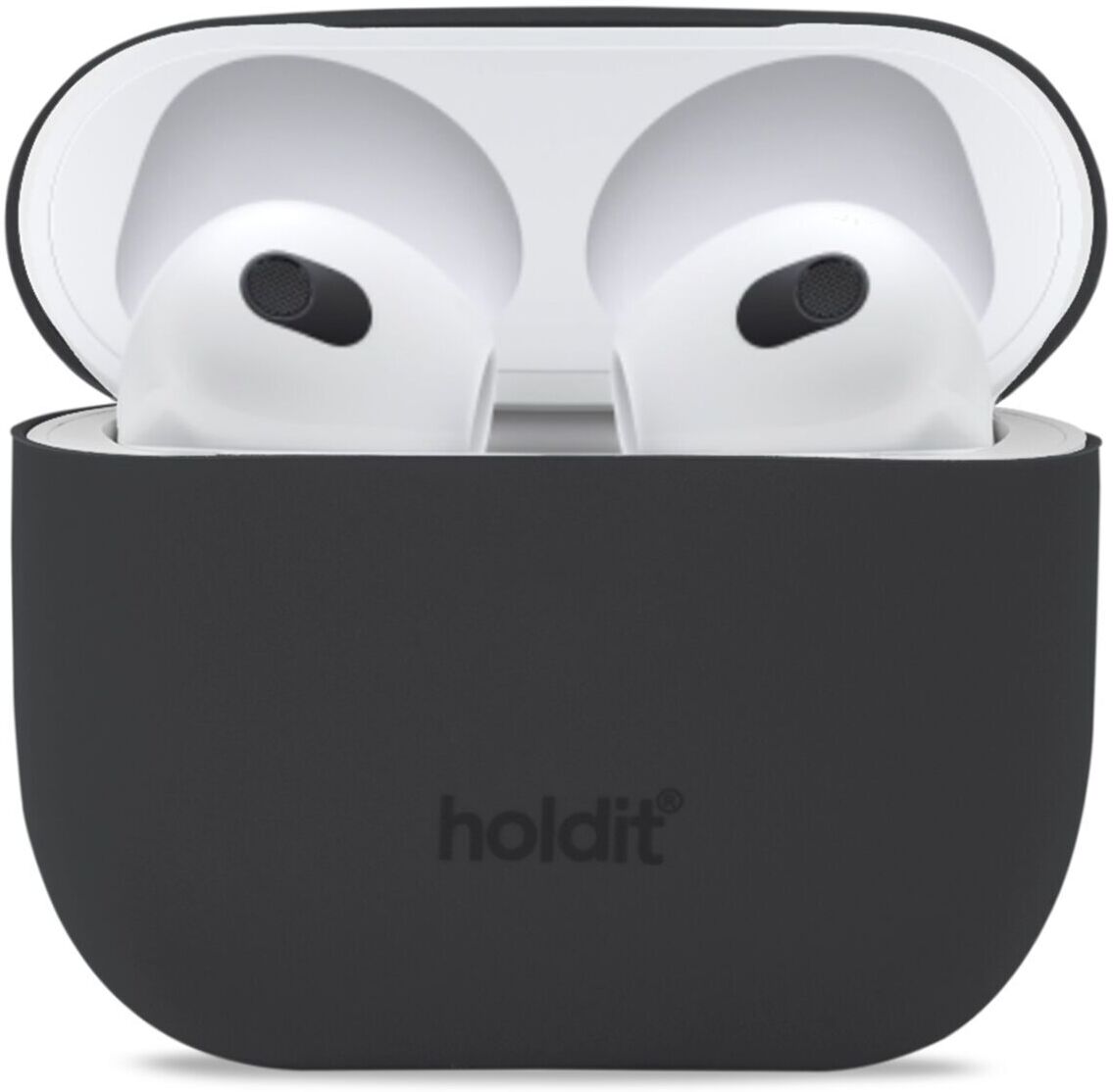 HoldIt Hållbart fodral till AirPods   Apple AirPods 3. Gen   svart