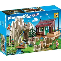 PLAYMOBIL® 9126 Kletterfels mit Berghütte