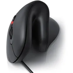 CSL ergonomische Maus, kabelgebunden, 125 dpi, optische Vertikal Mouse - Vertikalmaus - ergonomisch