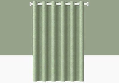 LightInthebox Thick Linen Fabric Shower Curtain, Heavy Duty Luxury Decorative Shower Curtains for Bathroom and Bathtubs, Classic Hotel Spa Quality Design, Waterproof Washable