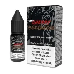 Cherry Mazabacco NicSalt Liquid by MaZa 10ml / 10mg
