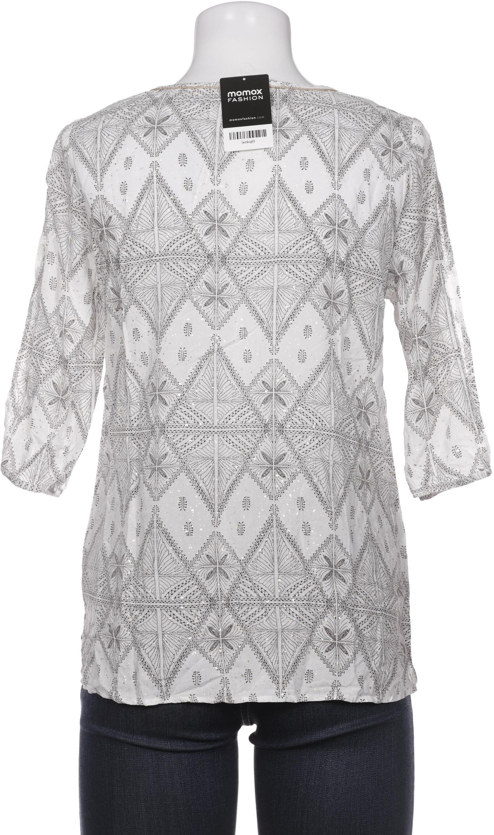 LES Petites Bombes Damen Bluse, Grau, Gr. M, Viskose - Second Hand