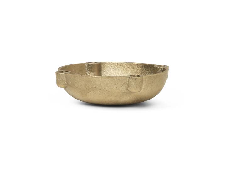 Ferm Living Bougeoir de l avent Bowl Laiton Brass'