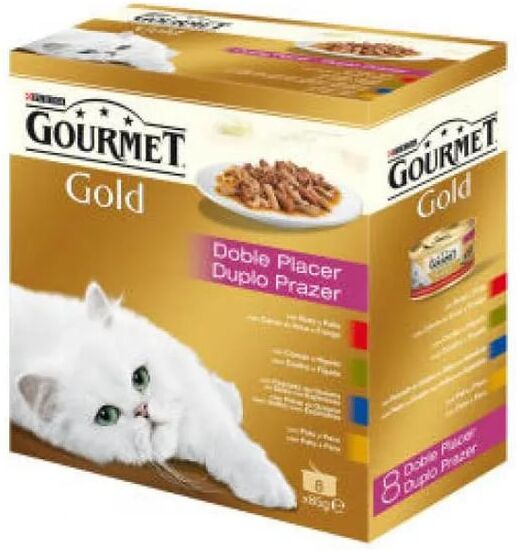 Gourmet Gold Duo 85g 8 Latas