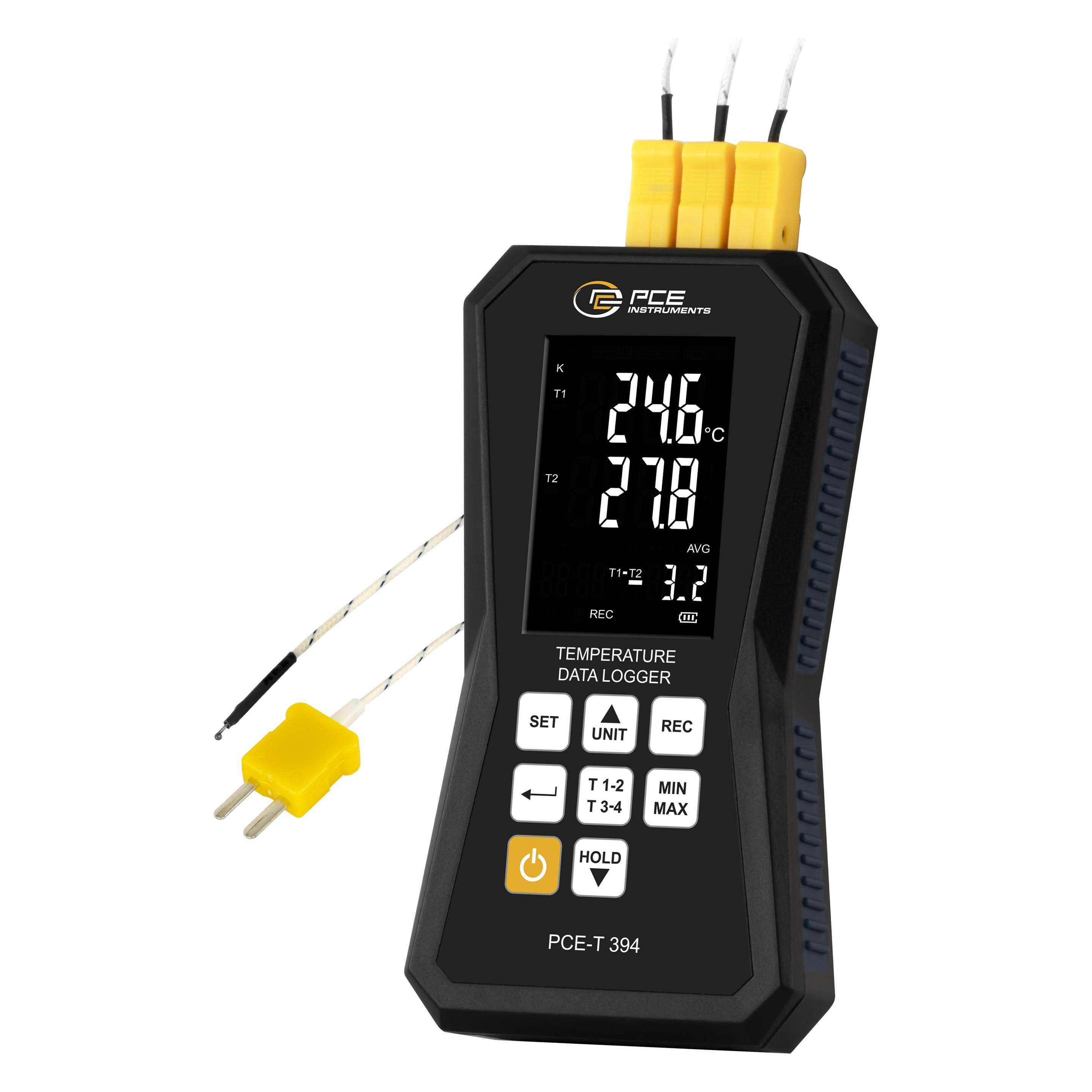 PCE Instruments PCE-T 394 PCE-T 394 Temperatur-Datenlogger Messgrösse Temperatur (PCE-T 394)