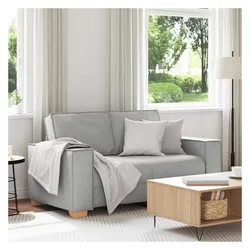 vidaXL, Sofa + Bettsofa, 2-Sitzer-Sofa (2-Sitzer)
