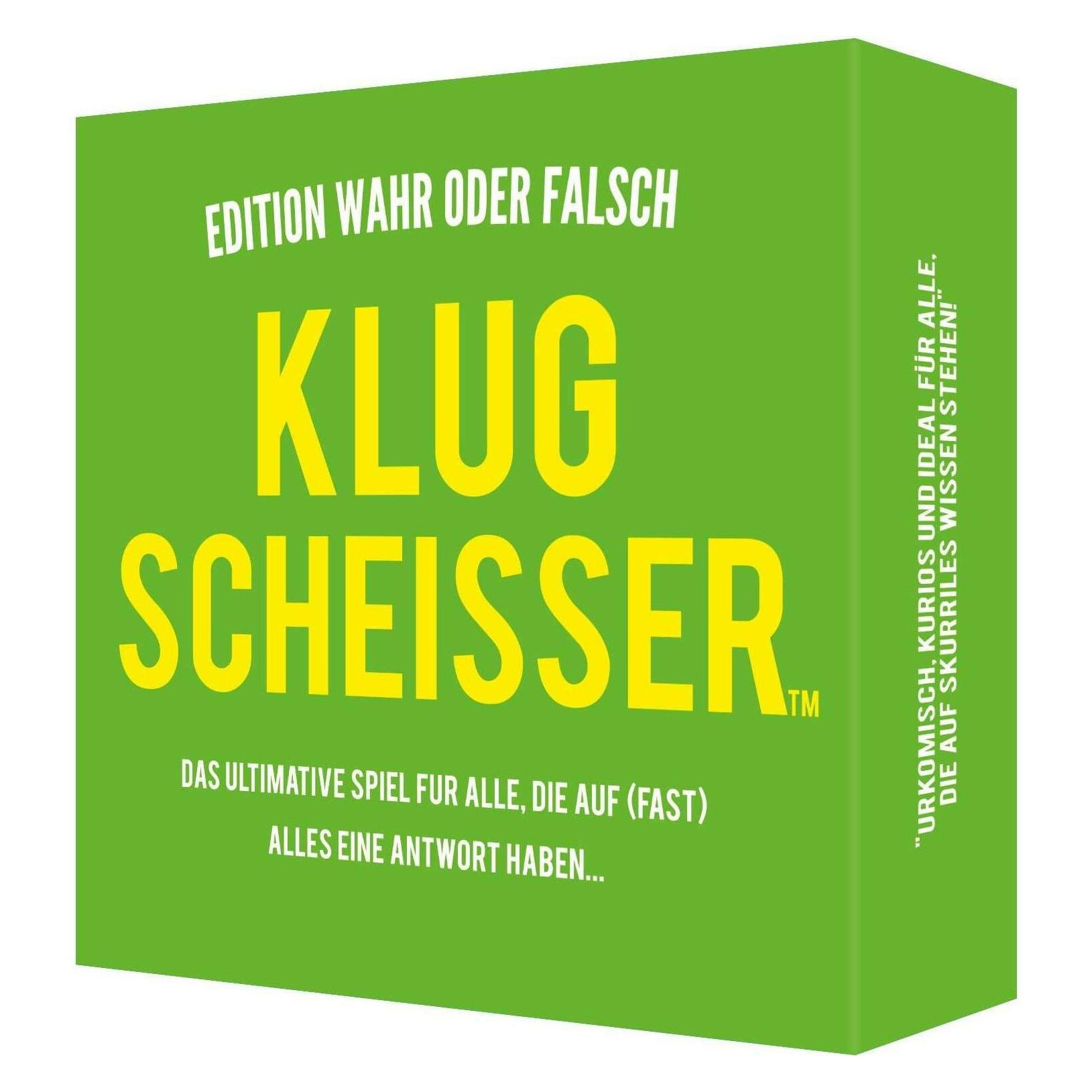 Kylskapspoesi Klugscheisser - Wahr oder Falsch Edition (Deutsch, 2 Spieler) (KYL43028)
