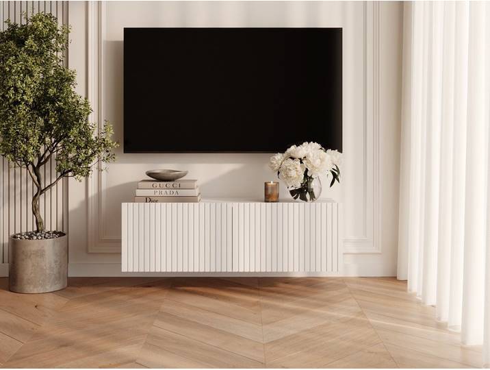 GrainGold TV-Schrank Kioto (Set, TV-Schrank) Soft-Closing-System, Breite 110 cm, für das Wohnzimmer