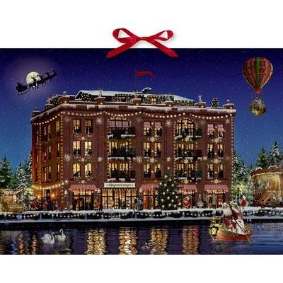 Wand-Adventskalender – Willkommen im Weihnachtshaus