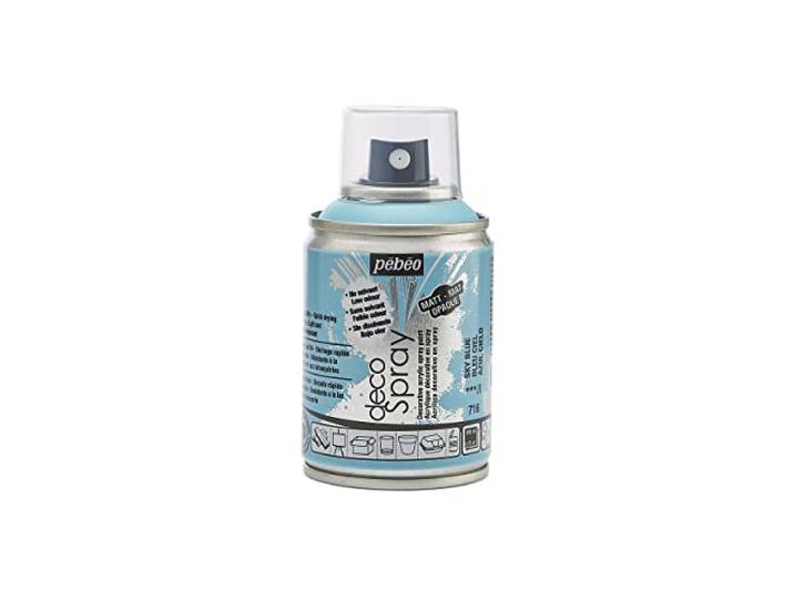 Pébéo 093716 Decospray hemelblauw 100 ml