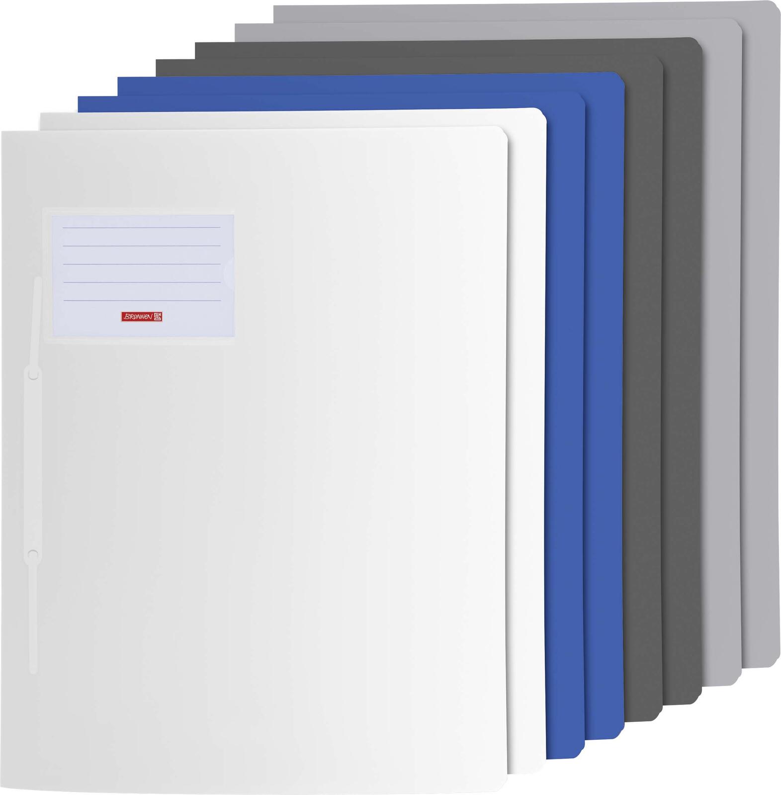 BRUNNEN Schnellhefter FACT!pp DIN A4 farbsortiert 102015097
