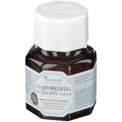 Naturafit Stoffwechsel Bitterstoffe+Cholin Kapseln 30 St