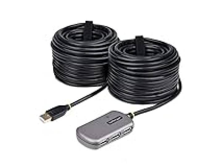 StarTech Hub Prolongateur USB 2.0 Actif 24m avec Hub USB-A à 4 Ports