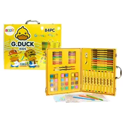 Künstlerset im Koffer Yellow Duck 84-tlg