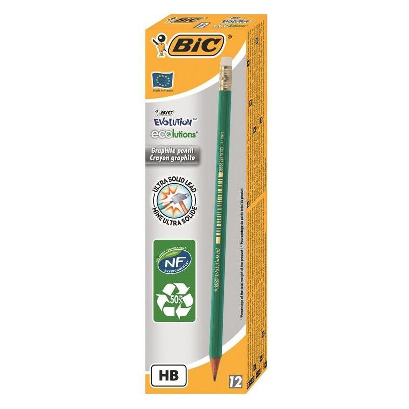 Bic Bleistift Evolution HB mint (2.30 mm, HB, 1x) (8803323)