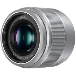 Panasonic LUMIX G /F1.7 ASPH SLR (Micro Four Thirds), Objektiv, Silber