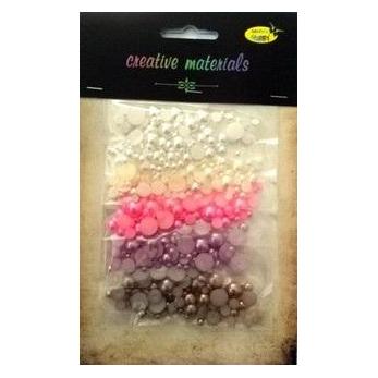 Galeria Hobby Pastellfarbene Halbperlen 4-10 mm (47594518)