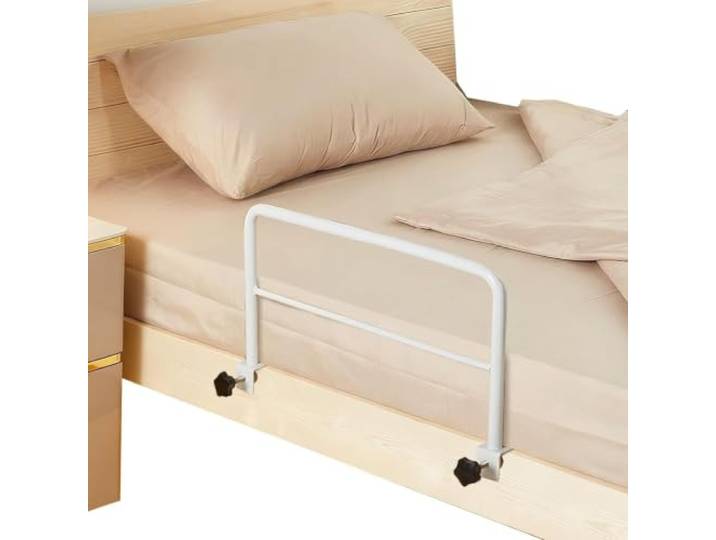 Vomlraer Bettgitter Für Ältere Menschen, Bett Seitenschiene Mit Griff, Aufstehhilfe Am Bett, Sicherheitsgitter, Stabiler Haltebügel Für Senioren, Schwangere Und Menschen Mit Behinderung 120×30cm