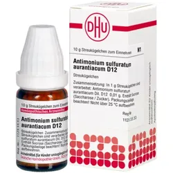 ANTIMONIUM SULFURATUM aurantiacum D 12 Globuli 10 g