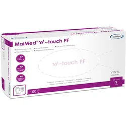 Myclean Vi-Touch Gr. S Vinylhandschuh Pf 100 ST