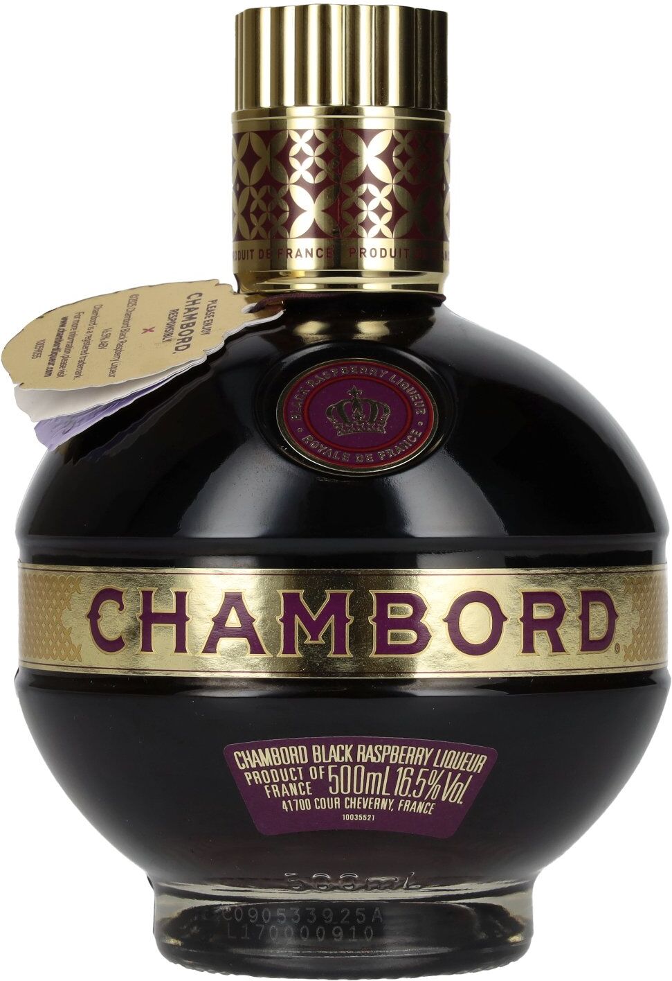 Chambord Black Raspberry Liqueur Royale de France 16,5% Vol. 0,5l