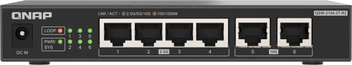 QNAP QSW-2104-2T-R2