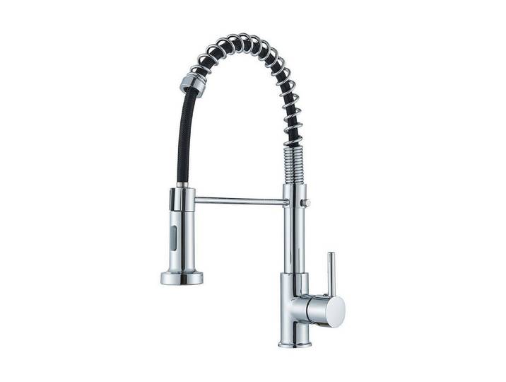 LuxusKollektion Spültischarmatur Küchenarmatur Chrom 2-Funktionen 360° schwenkbar (1-St)
