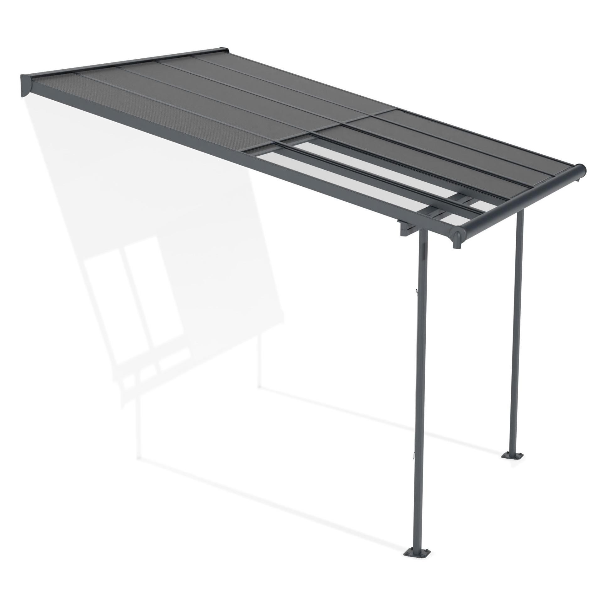 Palram Terrassenüberdachung Sierra Cabrio 295x314cm Grau (69204811)