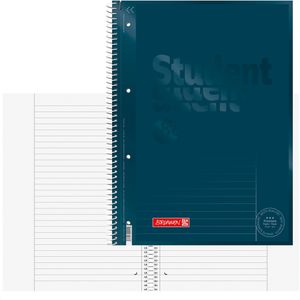 Brunnen Collegeblock Student Premium 1067925139 A4, Außenrand, 90 g/m², 80 Blatt, liniert