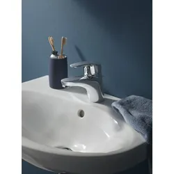 Hansa Waschtisch-Einhand-Einlochbatterie Hansamix 0109 Hansaeco Top, verchromt 109218300006