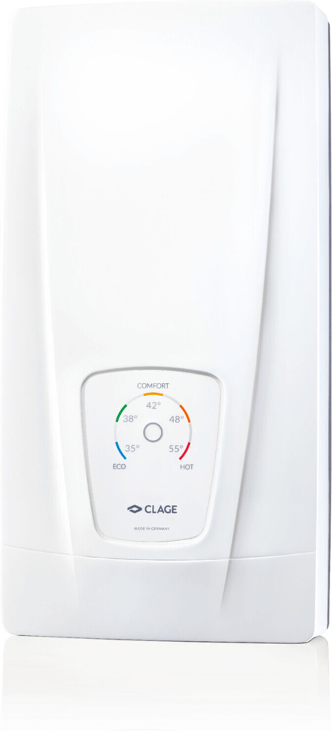 Clage Durchlauferhitzer DCX Next 18-27 kW, 26-39 A, Fest., el ge, LED (3200-36300)