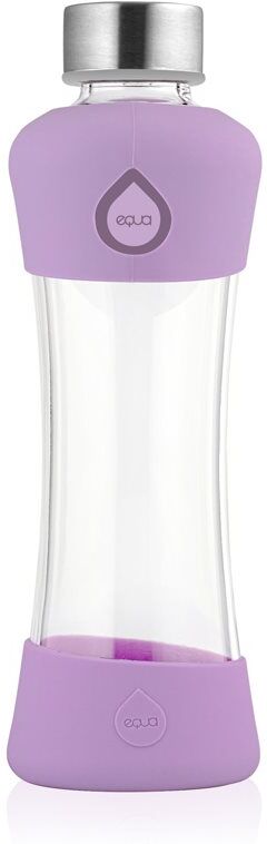 Equa Active bouteille d'eau en verre Plum 1 pcs