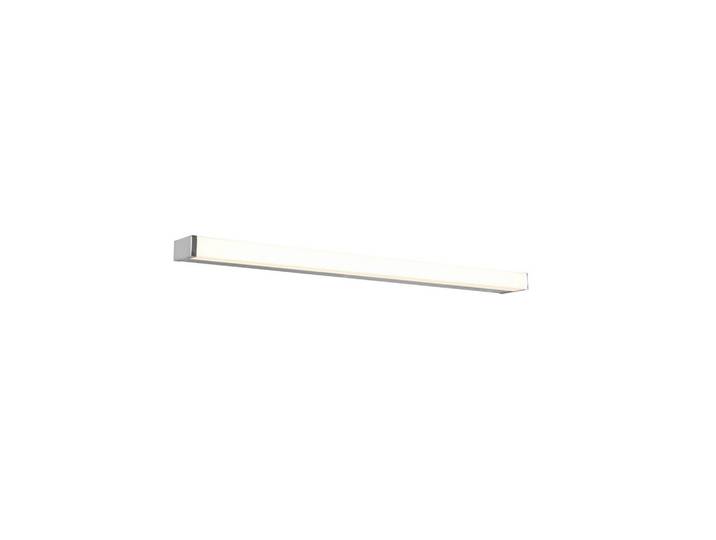 Trio Leuchten Badezimmer-Wandleuchte Fabio, Weiß, Chromfarben, Metall, Kunststoff, 80.0x3.8 cm, Lampen & Leuchten, Innenbeleuchtung, Wandleuchten, Spiegelleuchten