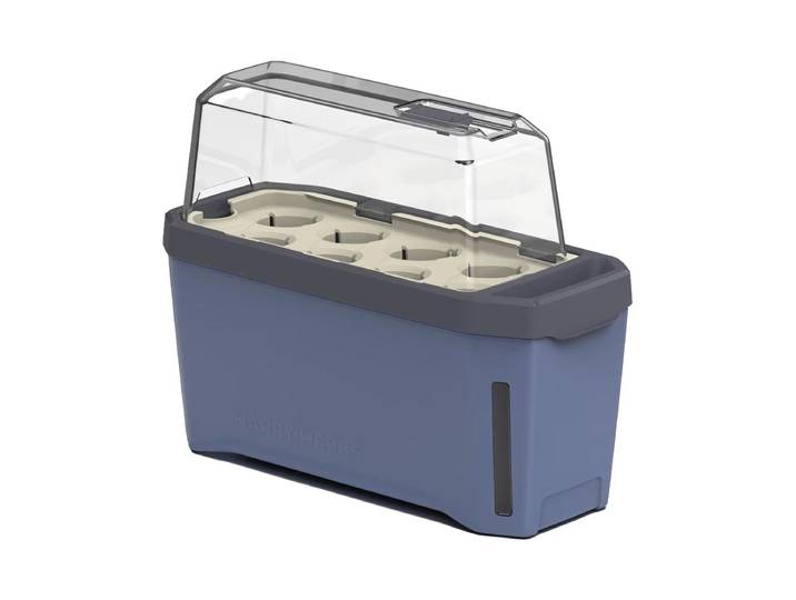 Gusta 104B10 HARRY HERBS Kräutertopf Blau