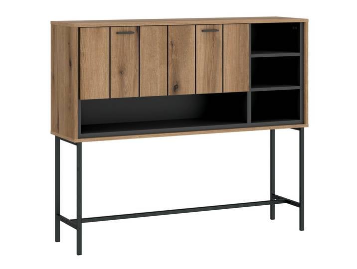 Z2 Barschrank SHIRLEY, eiche, Holznachbildung