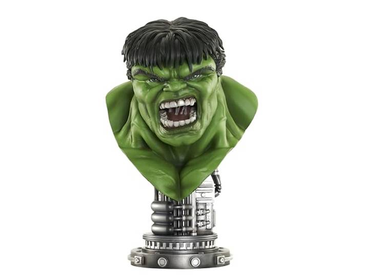 Marvel Legends in 3 Dimensionen: Hulk 1:2 Scale Bust